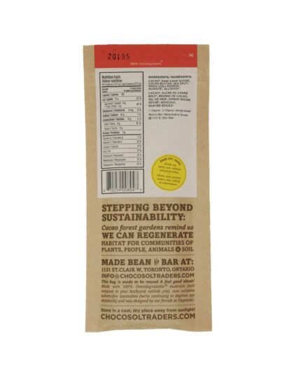 Stone Ground Dark Chocolate - Five Chili Bullet 75% - Image 2