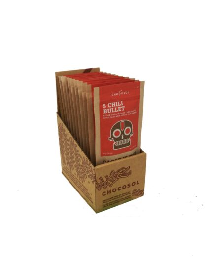Stone Ground Dark Chocolate - Five Chili Bullet 75% - Image 4