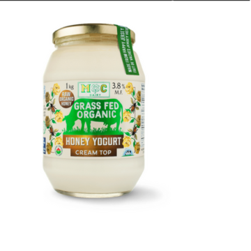 Grass-Fed, Organic Yogurt  HONEY