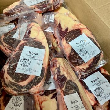 Grass-Finished Beef - Boneless Ribeye STEAK | Dalew Farms