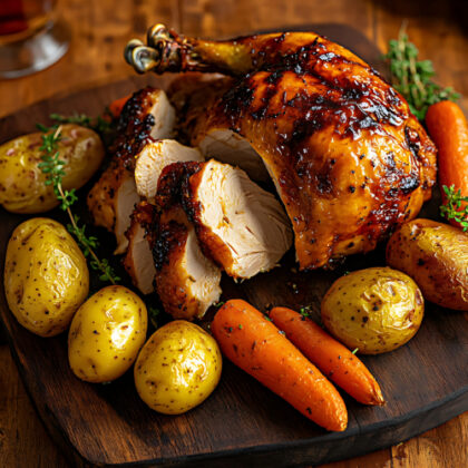 Roasted Chicken Dinner (Gluten Friendly)