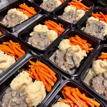 Salisbury Steak Dinner (Gluten Friendly)