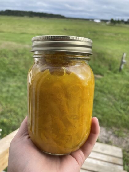 Chopped Honey Mustard Pickles