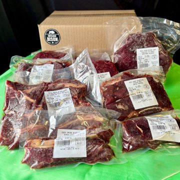 Duck Creek Farm | Grass-Fed Bison - 10 LBS Variety Box