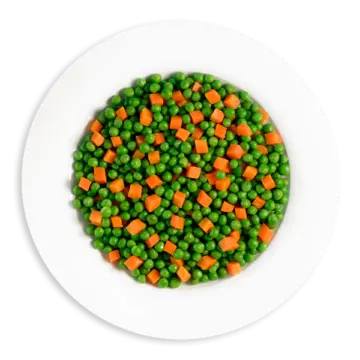 Frozen Diced Carrots and Peas