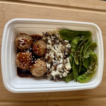 Teriyaki Pork Meatballs - Single Serve Gluten Friendly