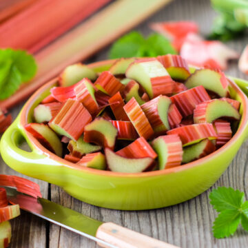 Fresh Rhubarb | The Steadfast Farm