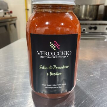 Tomato Basil Sauce | Verdicchio's