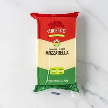 L'Ancêtre Organic Mozzarella Cheese 325 G