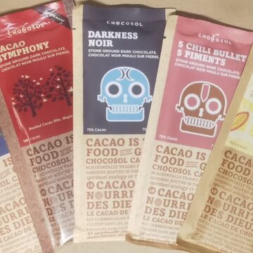 Chocosol Dark Chocolate Variety Pack, 5 pack