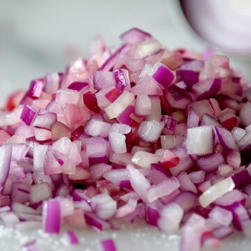 Frozen Chopped Organic Red Onions