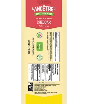 L'Ancêtre Organic Mild Cheddar Cheese