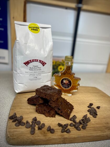 Buckwheat Zucchini Brownies - Gluten Friendly