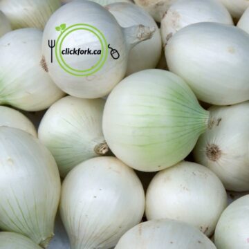 Onions, White Fresh | Pfenning's Ontario Organic