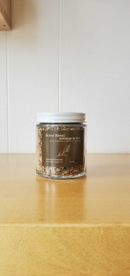 ZA'ATAR SEASONING BLEND 83G / ORGANIC / THE NICKEL REFILLERY
