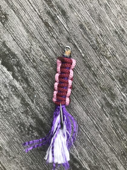 Purple/Pink/Burgundy Fishing Lure - Image 6