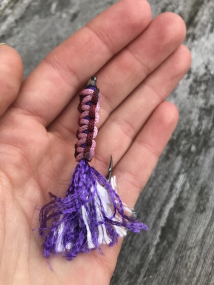 Purple/Pink/Burgundy Fishing Lure - Image 5
