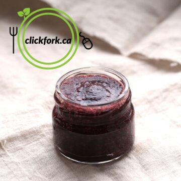 Chia Seed Blue Grape Jam