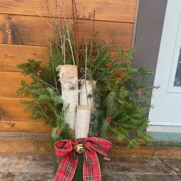Seasonal Porch Planter