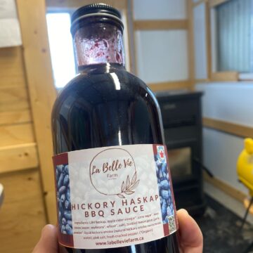 Hickory Haskap BBQ Sauce | La Belle Vie Farm