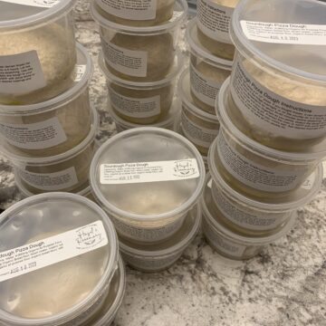 Hazel & Rosemary - Sourdough Pizza Dough