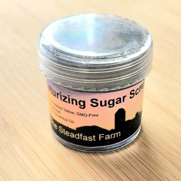 Moisturizing Tallow Sugar Scrub | The Steadfast Farm