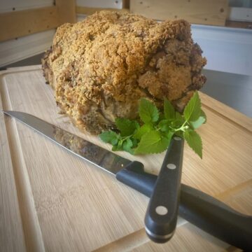 Gourmet Crusted Leg of Lamb Dinner - Gluten Friendly