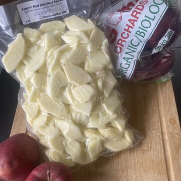 Frozen Apple Slices | Red Delicious 1 lb