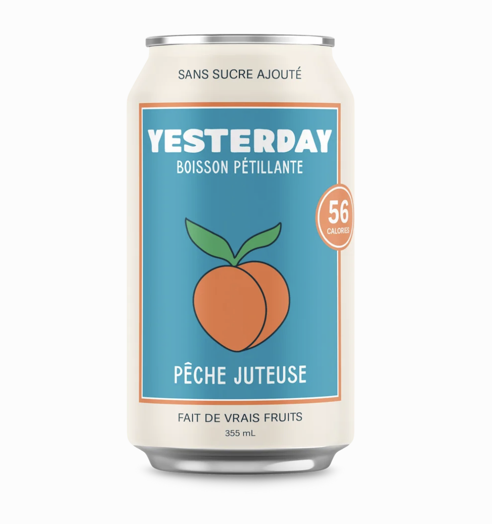 Sparkling Peach Drink / YESTERDAY DRINKS